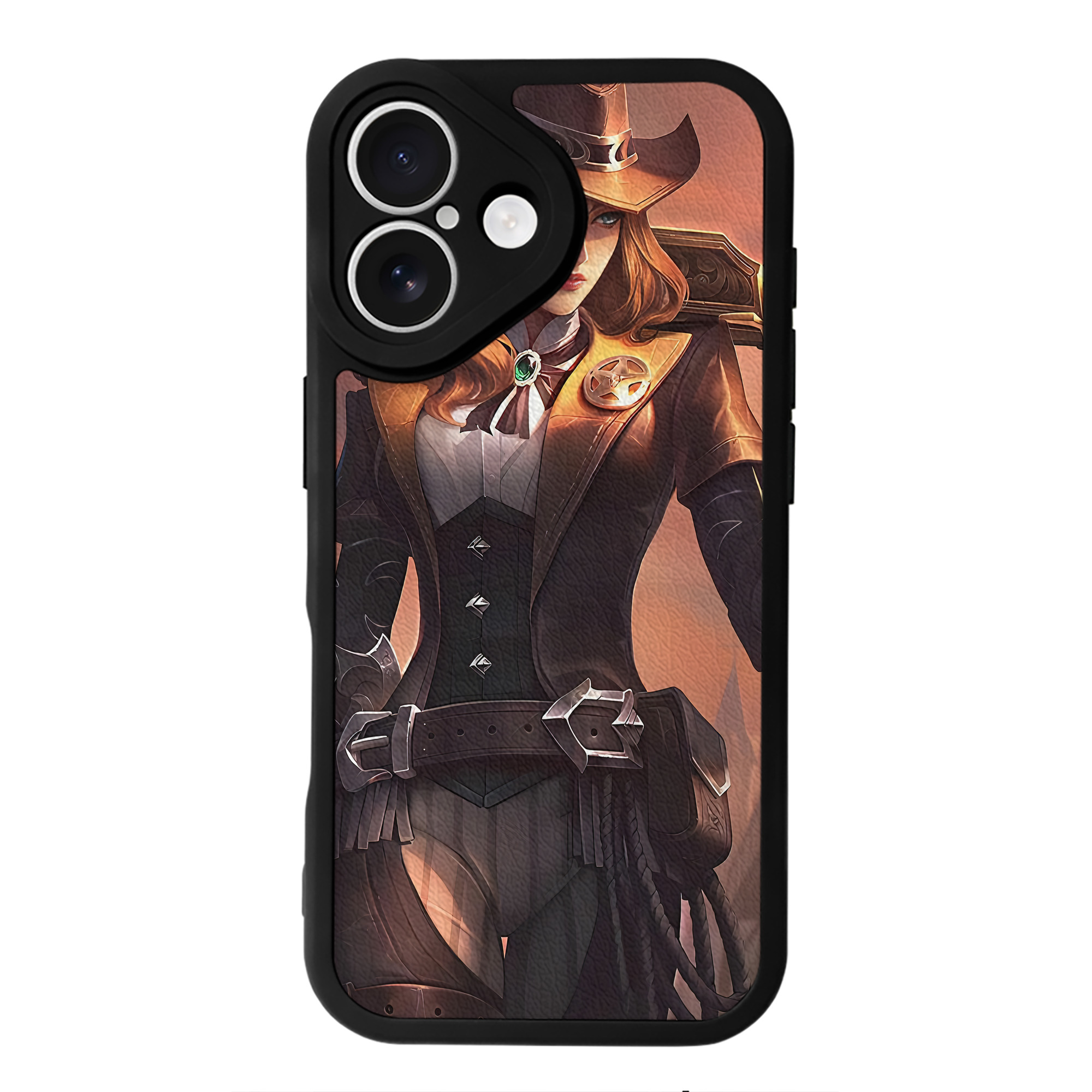 リーグ・オブ・レジェンド League of Legends LOL 【iPhone 16シリーズ対応】シリコンスマホケース（レザー調） 材質：シリコン